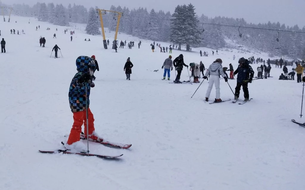 Uludağ'da kayak sezonu açıldı