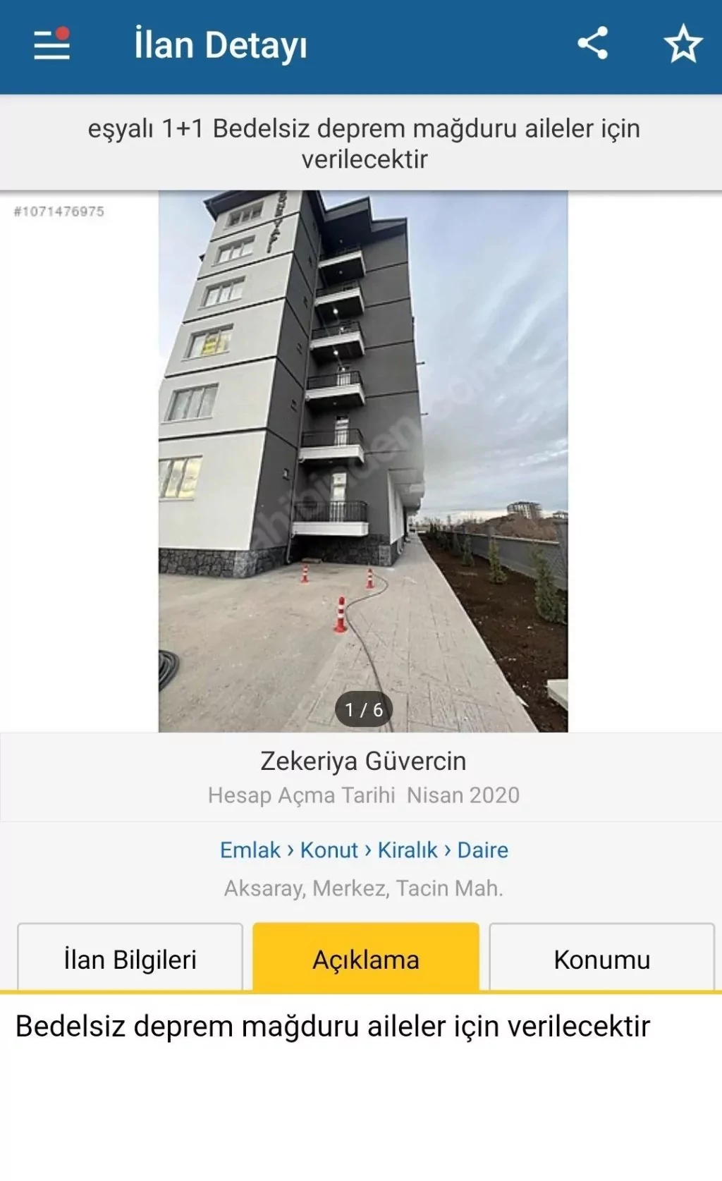 İnternet sitelerinde duygulandıran ev ilanları: Kiralık konutlar ücretsiz olarak değiştirildi