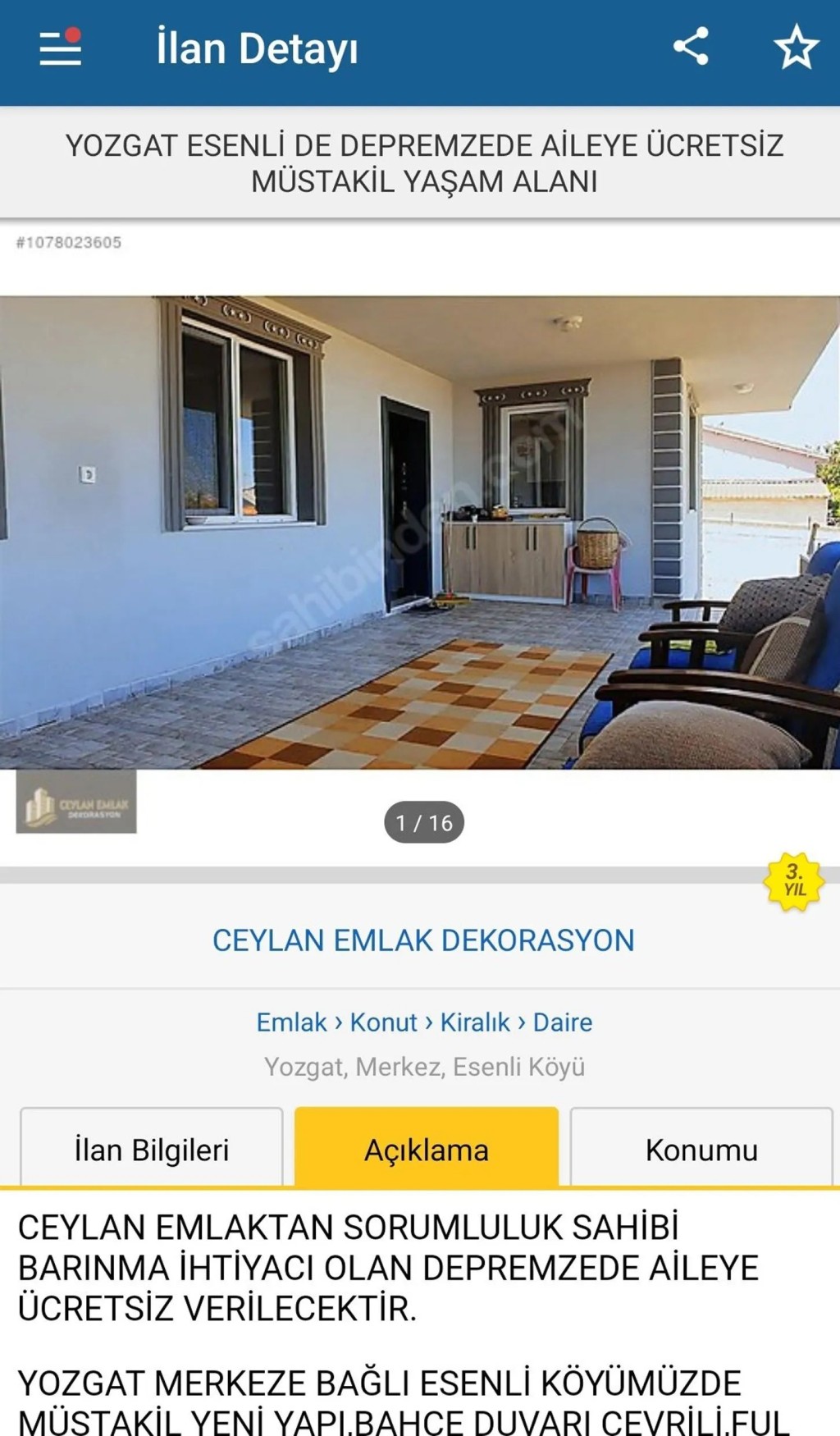 İnternet sitelerinde duygulandıran ev ilanları: Kiralık konutlar ücretsiz olarak değiştirildi