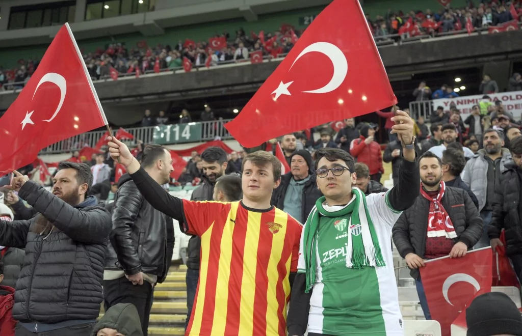 Bursa'da milli heyecan