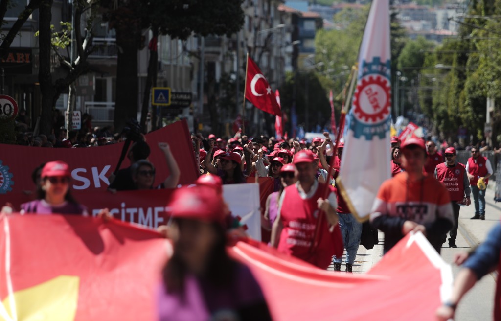 Bursa'da 1 Mayıs coşkuyla kutlandı