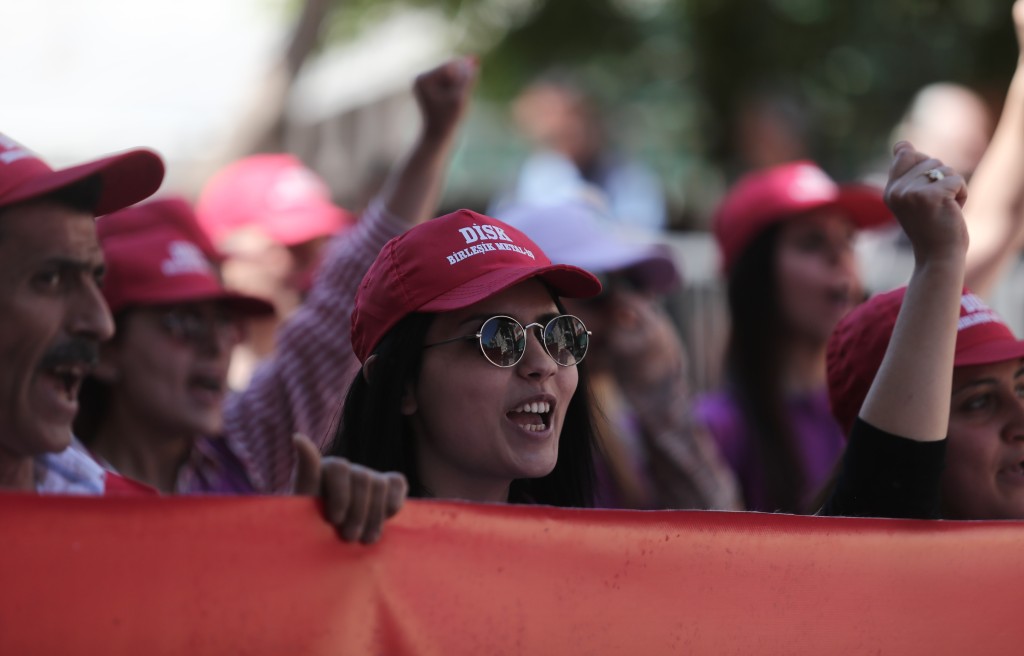 Bursa'da 1 Mayıs coşkuyla kutlandı