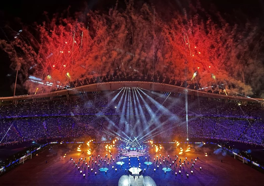 İstanbul'daki tarihi Şampiyonlar Ligi finali öncesinde görsel şölen