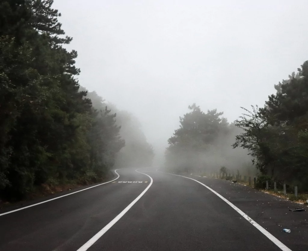 Bursa'da sis etkili oldu