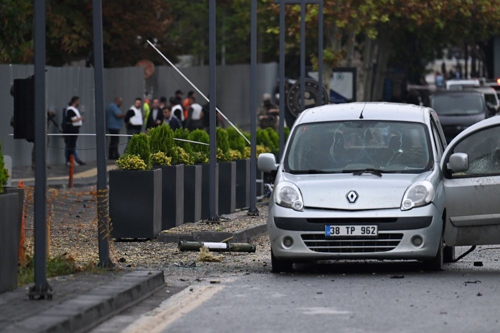 Ankara'daki bombalı saldırıdan ilk kareler