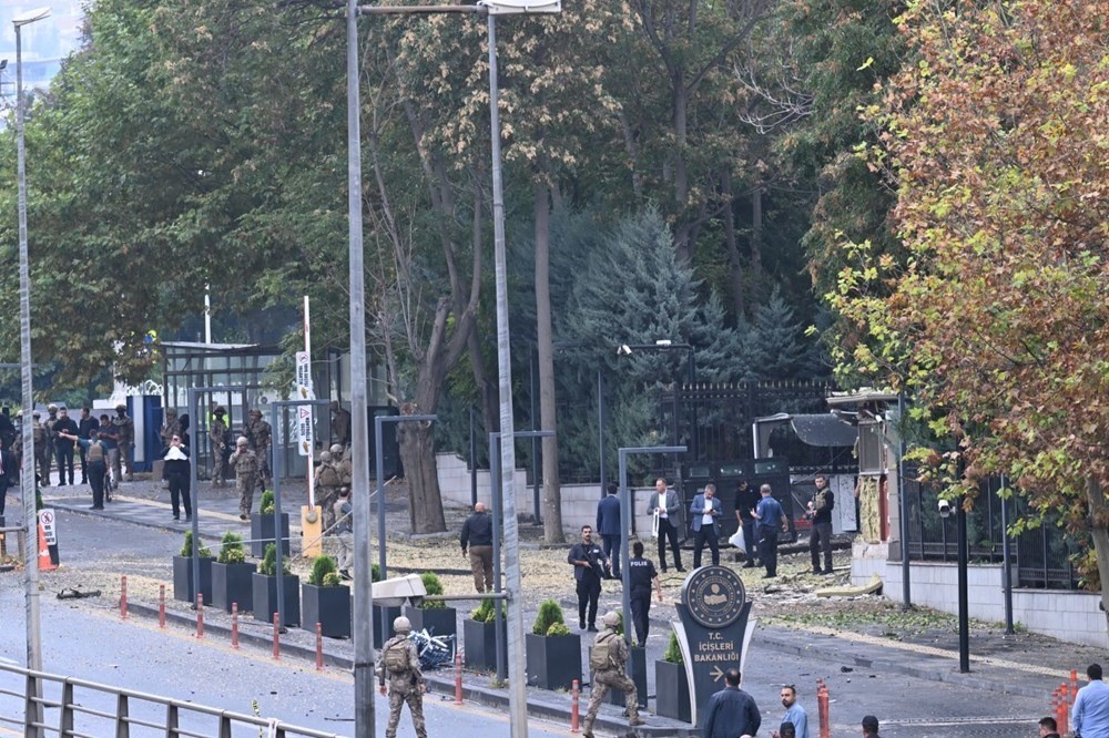 Ankara'daki bombalı saldırıdan ilk kareler