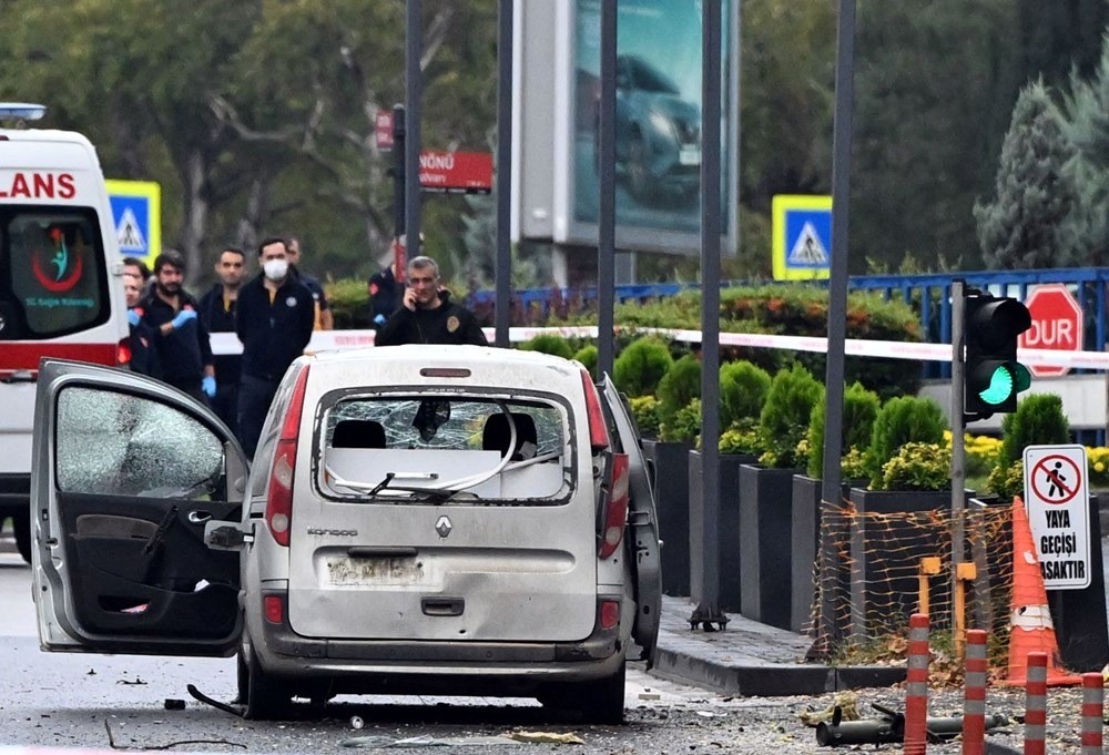 Ankara'daki bombalı saldırıdan ilk kareler