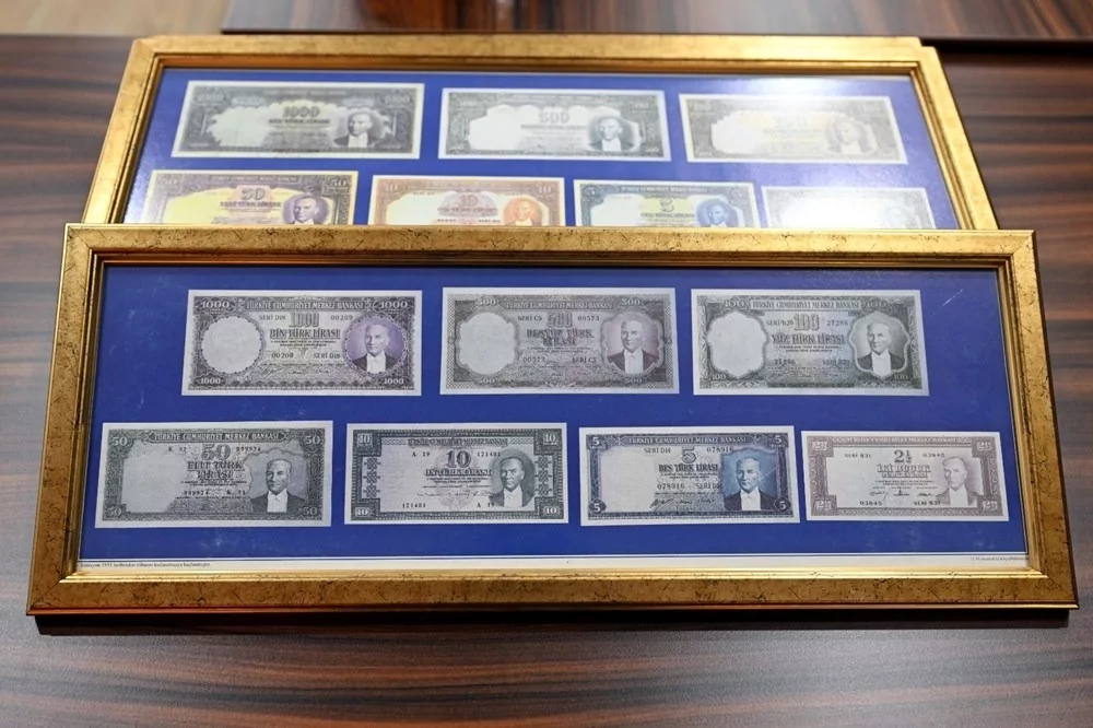 Cumhuriyet döneminin ilk paraları görüntülendi