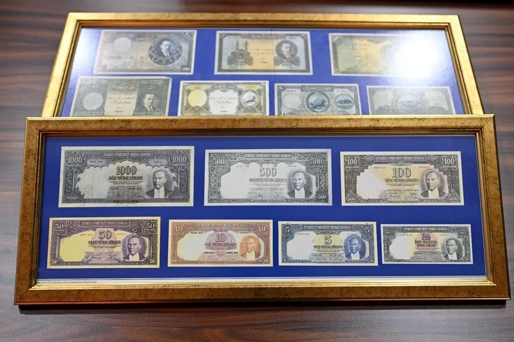 Cumhuriyet döneminin ilk paraları görüntülendi