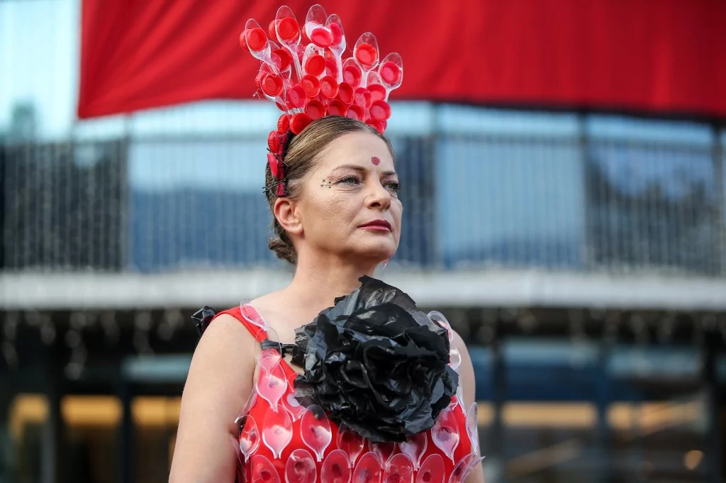 Bursa'da dikkat çeken defile