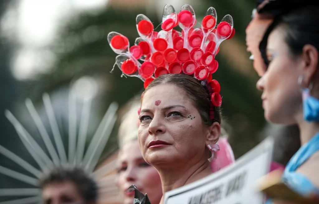 Bursa'da dikkat çeken defile