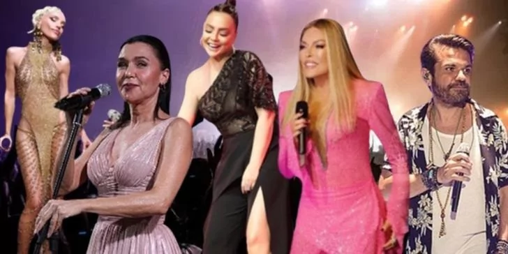 Ünlü isimlerin yılbaşı konser tarifesi belli oldu! İşte rekorun sahibi