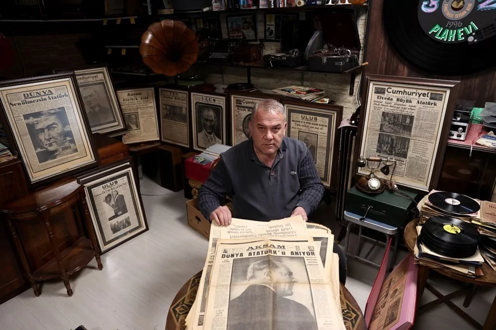 10 Kasım matemi gazetelerin tarihi manşetlerinde yer aldı: Bir güneş söndü