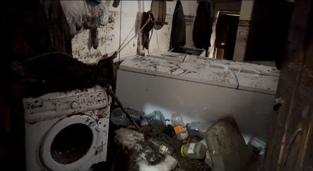 Bursa'da selden geriye kalan yıkımlar...