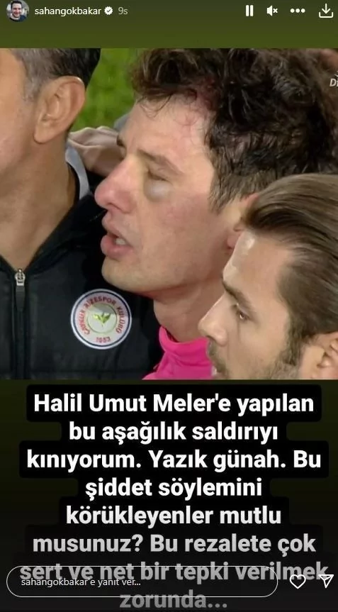 Halil Umut Meler'in uğradığı çirkin saldırıya ünlülerden tepki