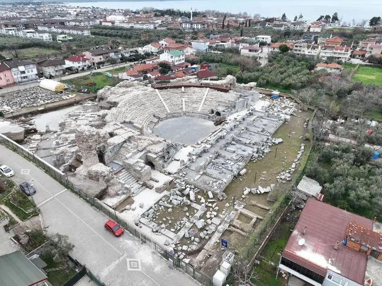 1800 yıllık İznik Roma Tiyatrosu'nda restorasyon tamamlandı