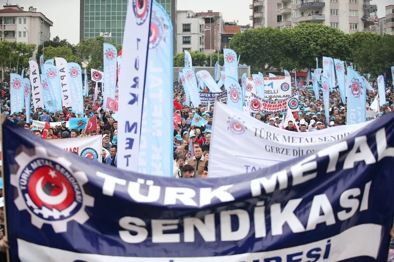 Bursa'da coşkulu 1 Mayıs!