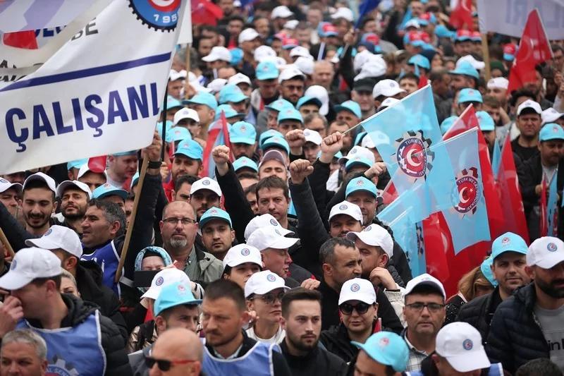 Bursa'da coşkulu 1 Mayıs!