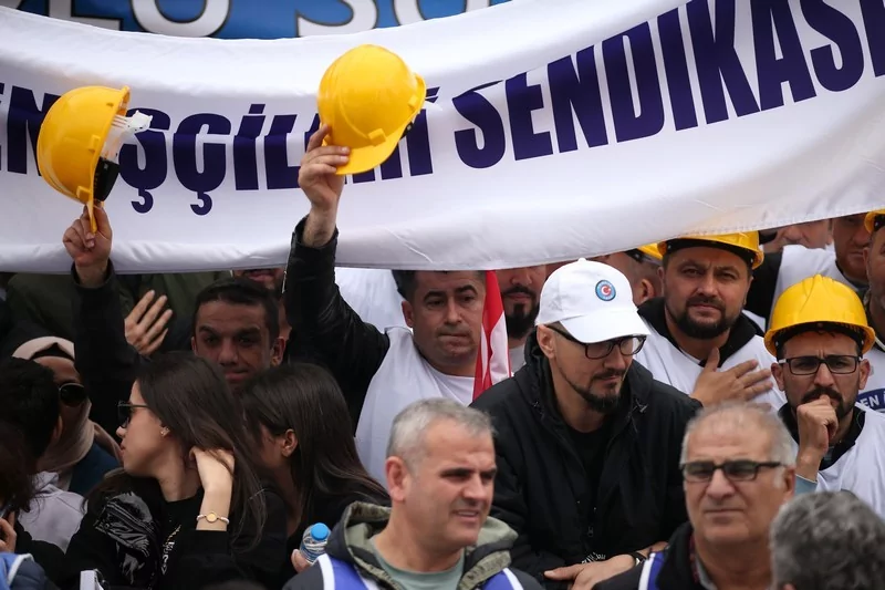 Bursa'da coşkulu 1 Mayıs!