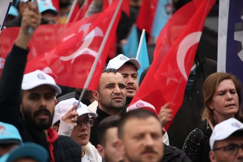 Bursa'da coşkulu 1 Mayıs!