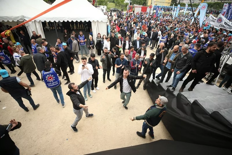 Bursa'da coşkulu 1 Mayıs!