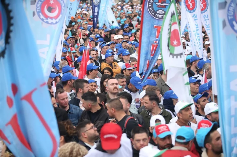 Bursa'da coşkulu 1 Mayıs!