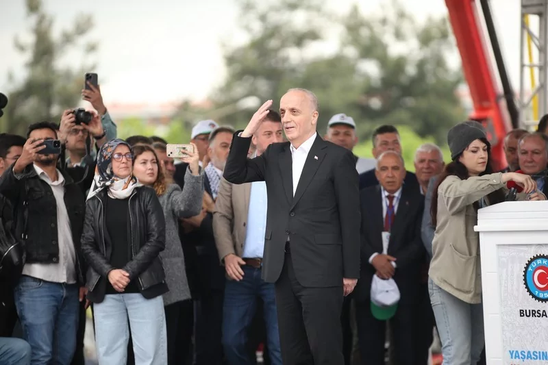 Bursa'da coşkulu 1 Mayıs!