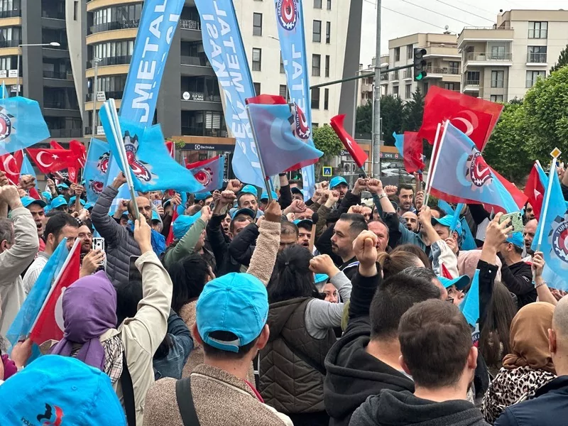 Bursa'da coşkulu 1 Mayıs!