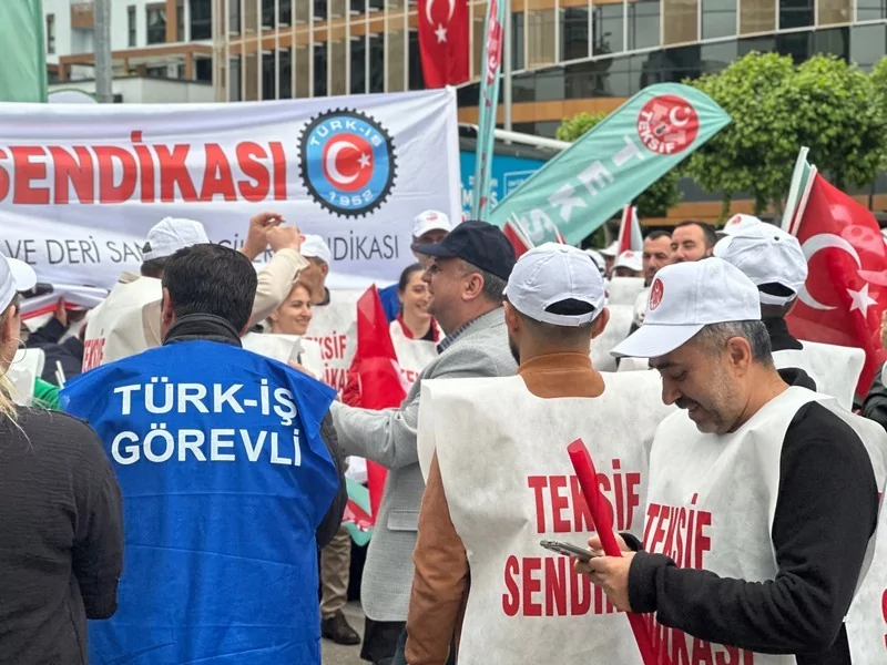 Bursa'da coşkulu 1 Mayıs!