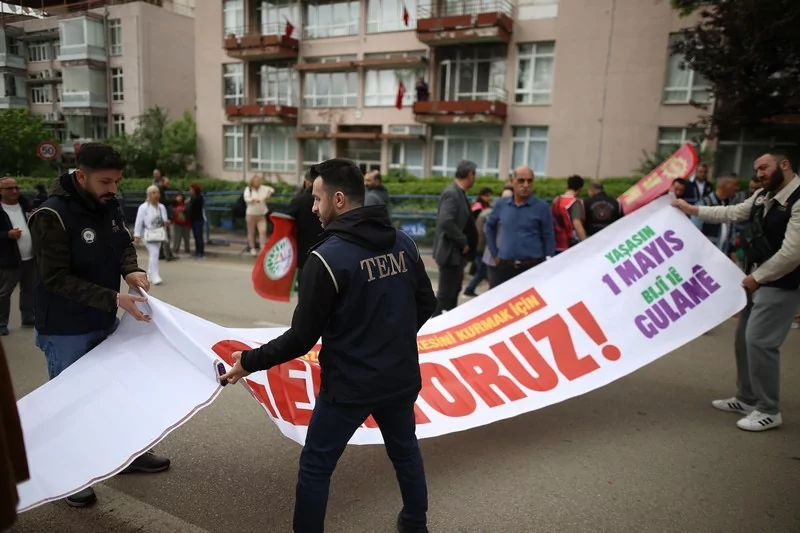 Bursa'da coşkulu 1 Mayıs!