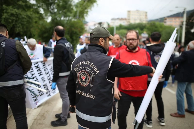 Bursa'da coşkulu 1 Mayıs!