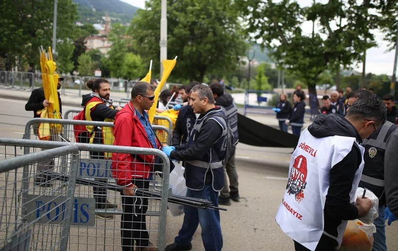 Bursa'da coşkulu 1 Mayıs!