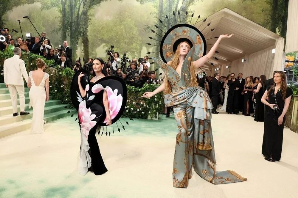 Met Gala'da şıklık yarışı