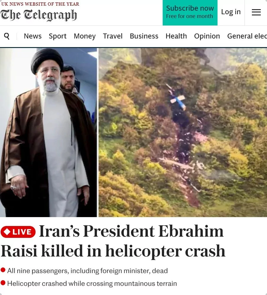 Dünya basını, İran Cumhurbaşkanı Reisi'nin ölümünü nasıl ele aldı?