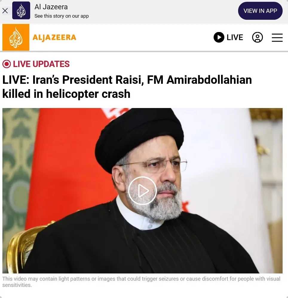 Dünya basını, İran Cumhurbaşkanı Reisi'nin ölümünü nasıl ele aldı?