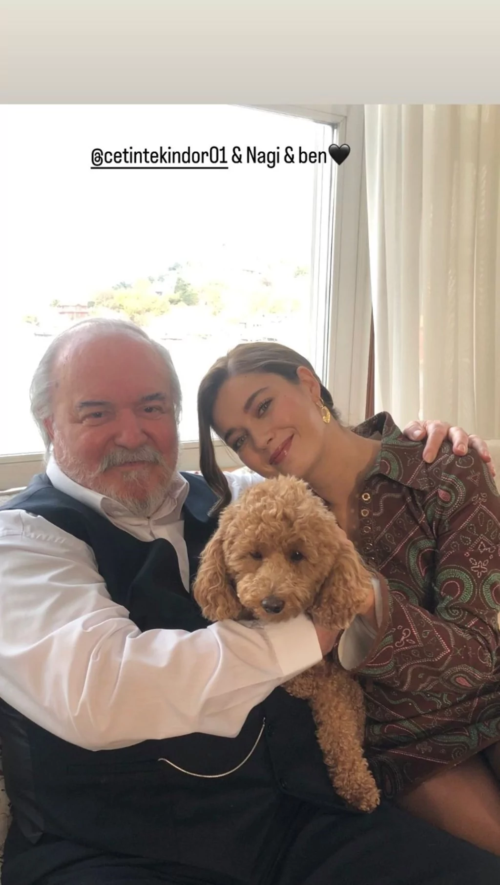 Afra Saraçoğlu'ndan Çetin Tekindor paylaşımı