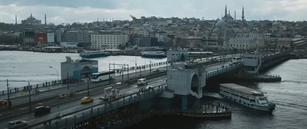 The Amateur filminde İstanbul'dan sahneler var