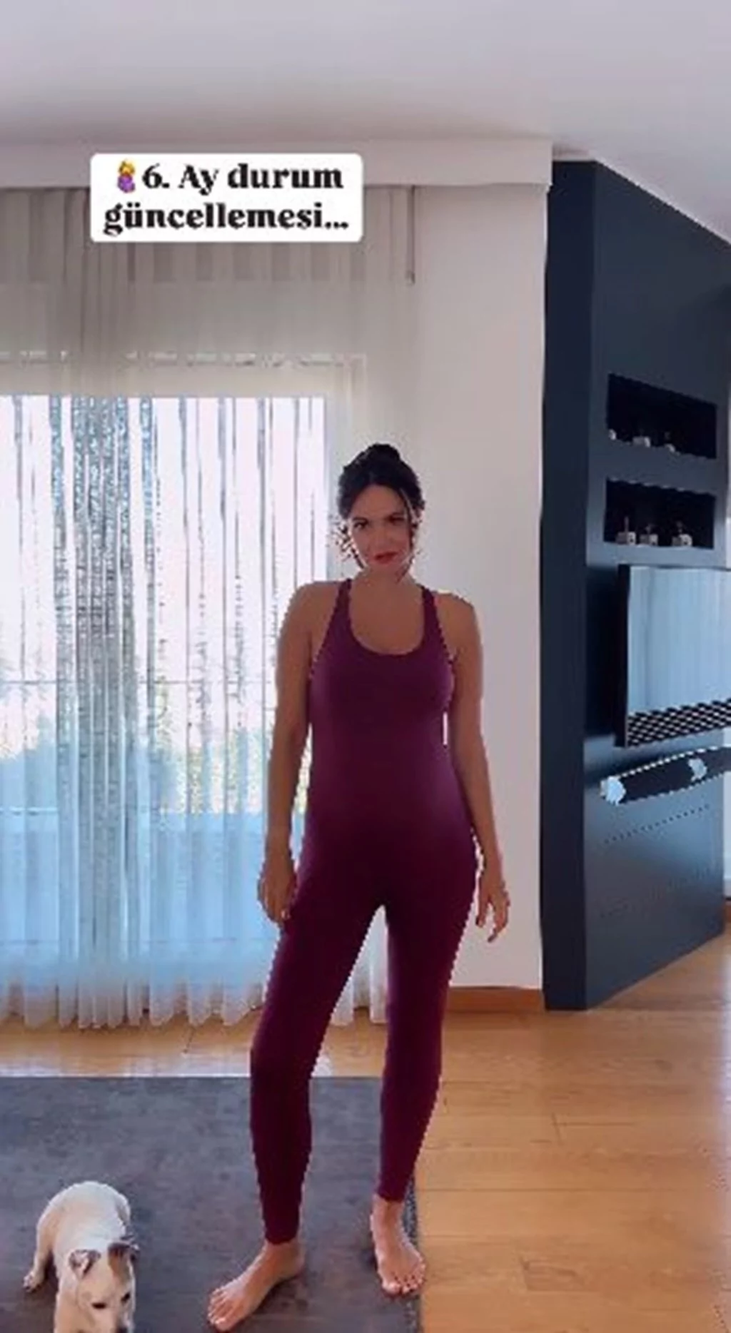 Zeynep Demirel hamileliğinin en sevdiği haftalarında