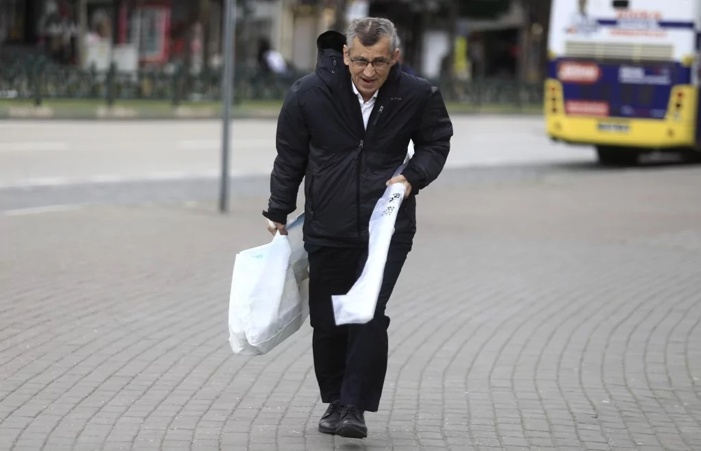 Bursa'dan lodos manzaraları