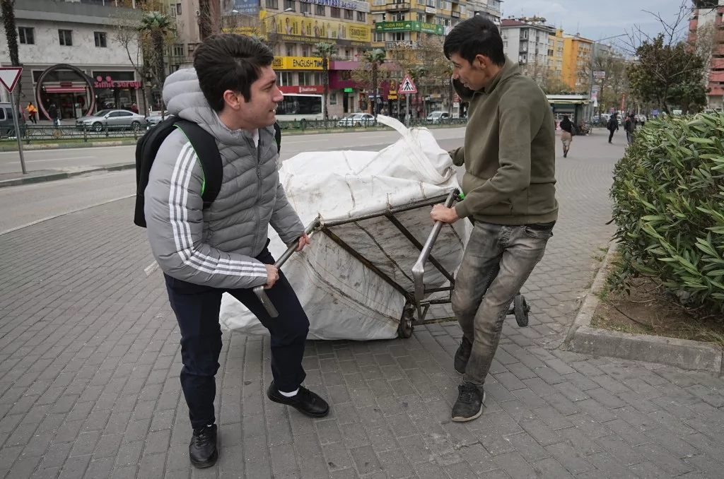 Bursa'dan lodos manzaraları