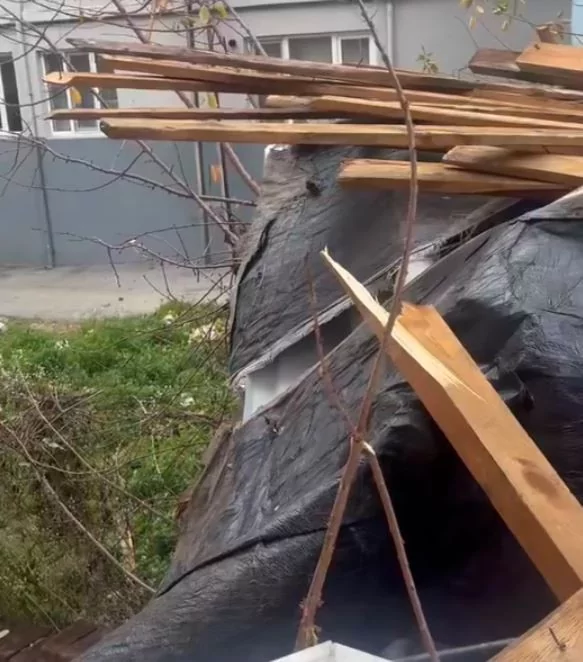 Bursa'dan lodos manzaraları