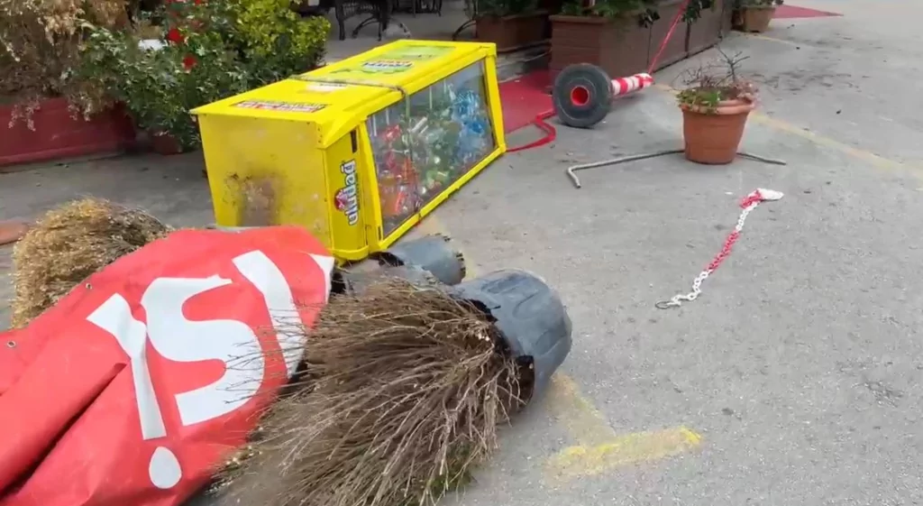 Bursa'dan lodos manzaraları