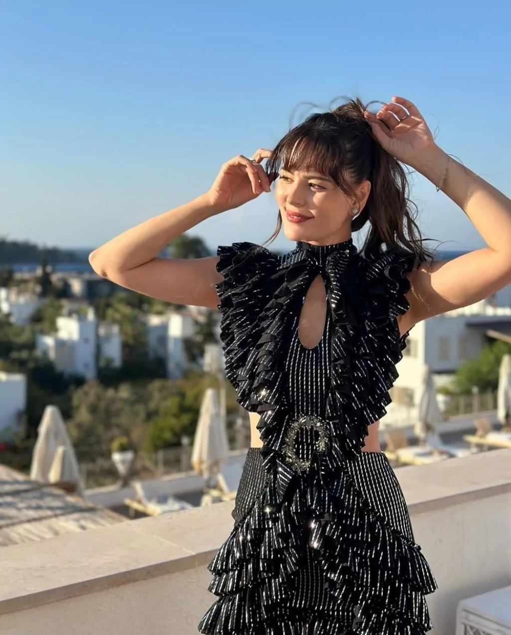 Yıldız Çağrı Atiksoy'dan kızıyla poz verdi: Ötesi yok