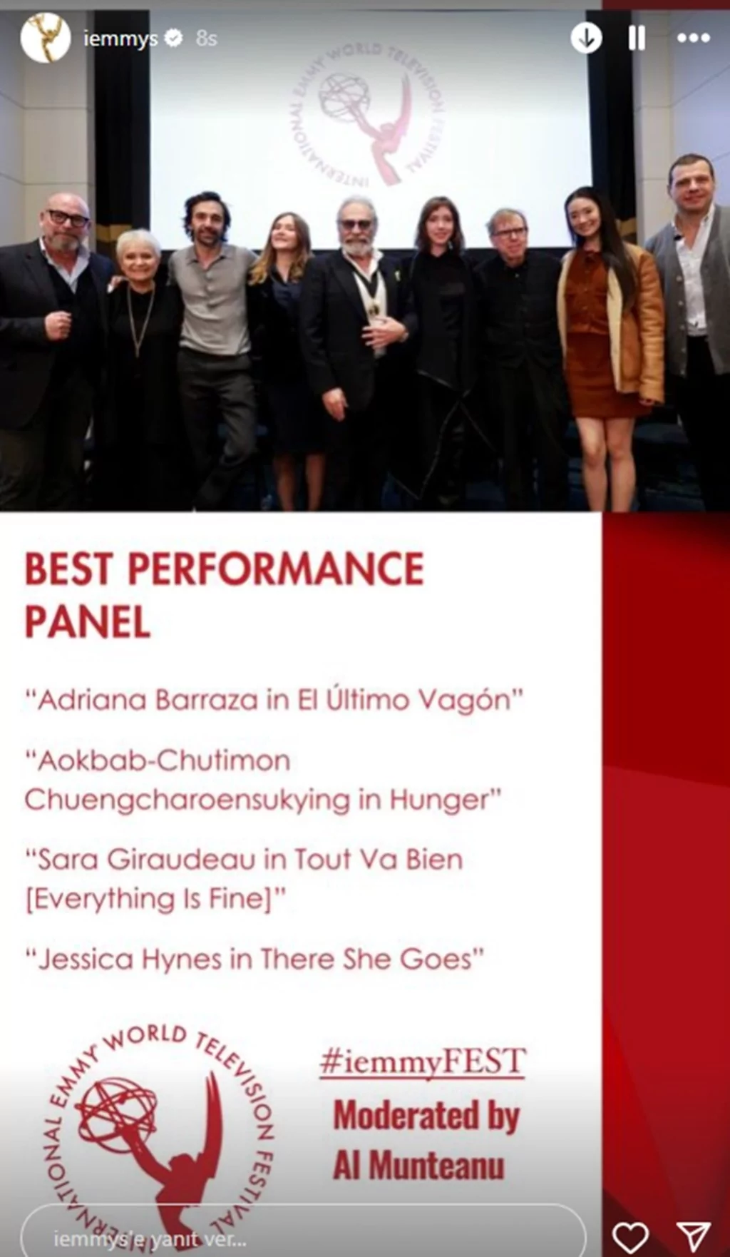 İkinci kez Emmy'ye aday gösterilen Haluk Bilginer New York'a gitti