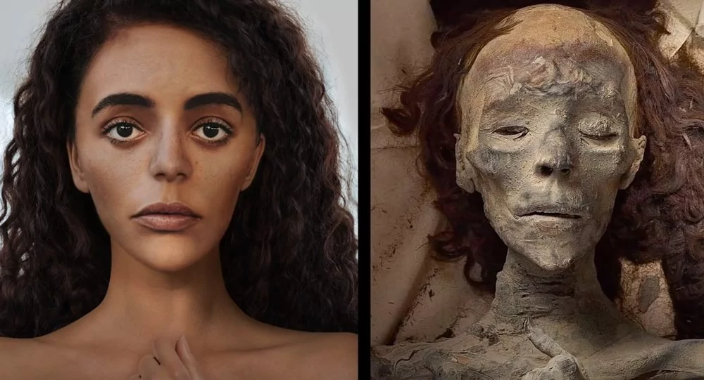 4 bin yıllık kraliçe mumya canlandırıldı!