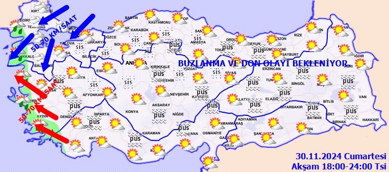 Meteorolojiden sağanak yağış uyarısı!