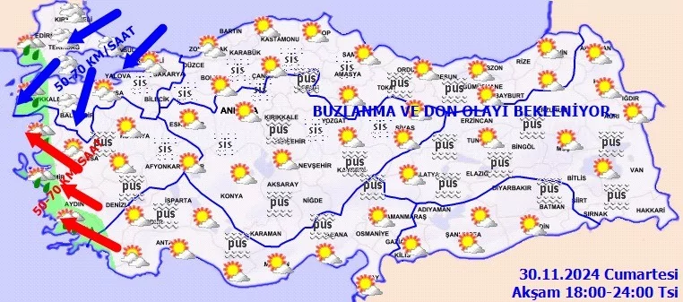 Meteorolojiden sağanak yağış uyarısı!