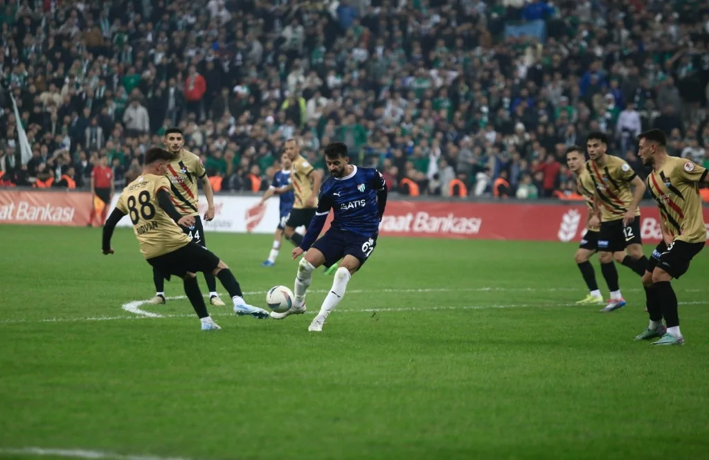 Bursaspor, Ziraat Türkiye Kupası'na veda etti
