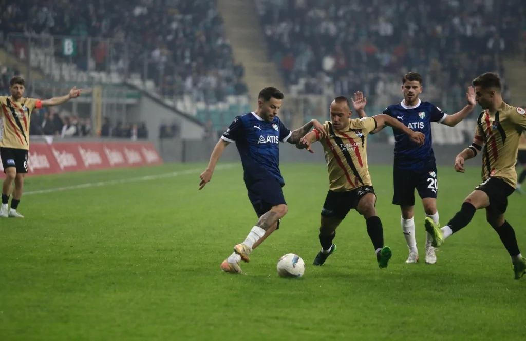 Bursaspor, Ziraat Türkiye Kupası'na veda etti