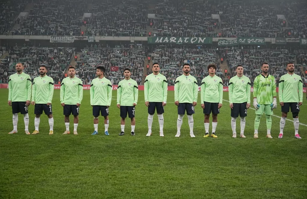 Bursaspor, Ziraat Türkiye Kupası'na veda etti